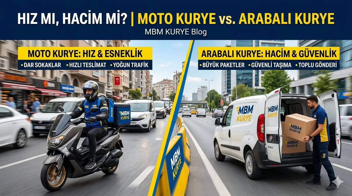 Moto Kurye mi Arabalı Kurye mi Tercih Etmeli | MBM Kurye