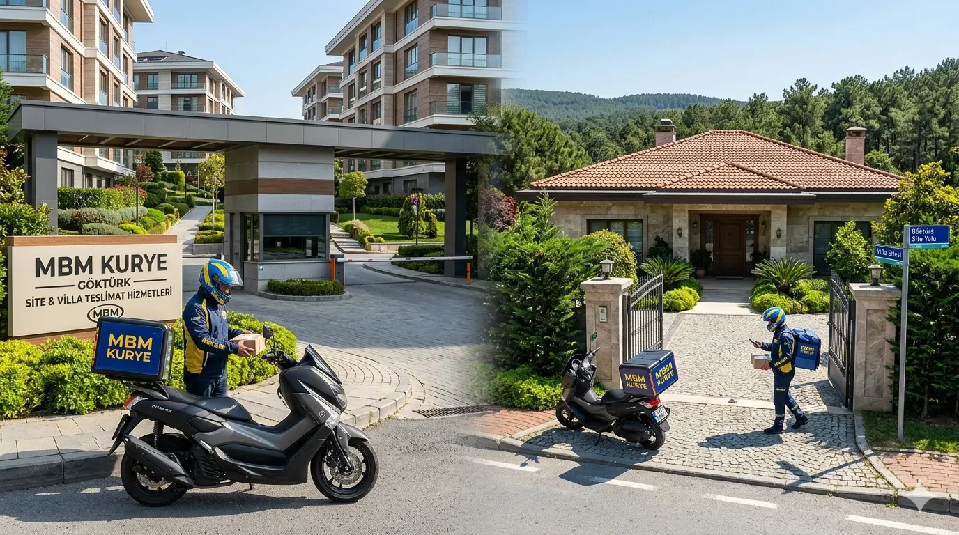 Göktürk Site Kurye ve Villa Teslimat Hizmetleri | MBM Kurye