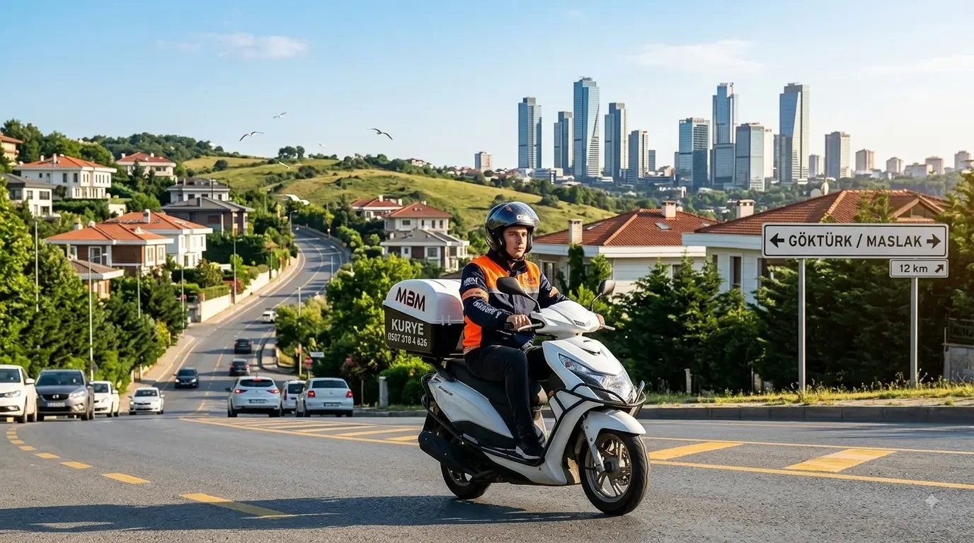 Göktürk Maslak Kurye Hizmetleri ve Fiyatları | MBM Kurye