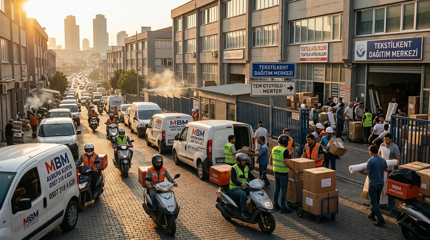 Tekstilkent Dağıtım Merkezi için Hızlı Kurye Çözümleri | MBM Kurye