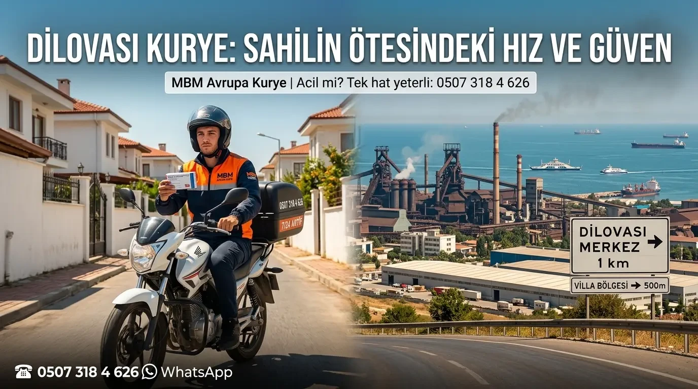 Dilovası Kurye Hizmetleri ve Avantajları | MBM Kurye