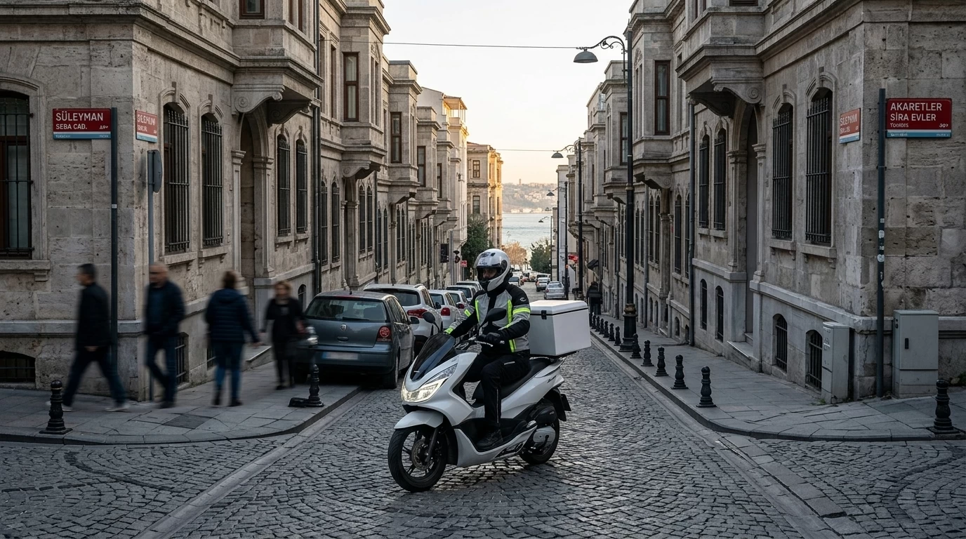 Akaretler Motorlu Kurye Hizmeti | MBM Kurye