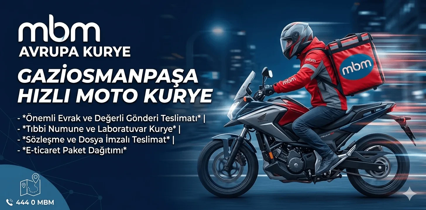 GAZİOSMANPAŞA MOTO KURYE