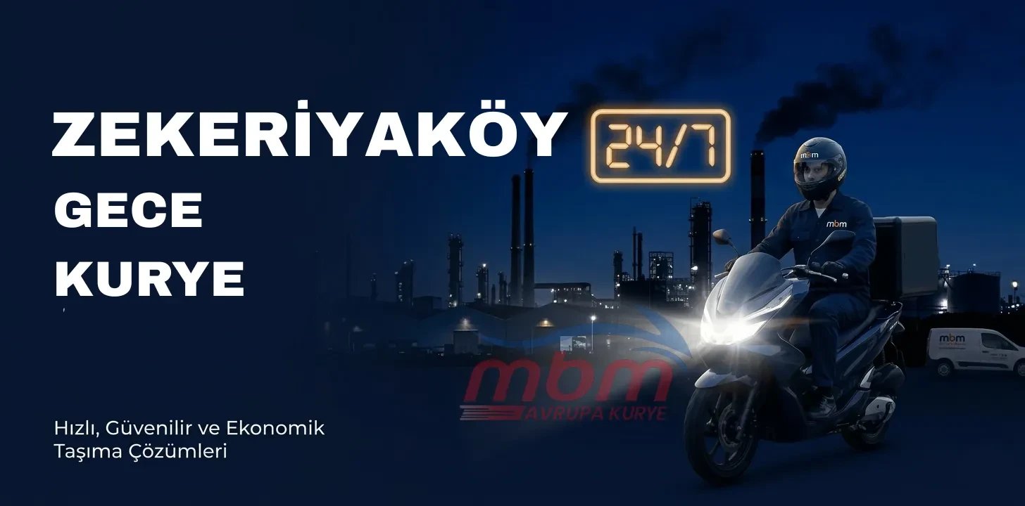 ZEKERİYAKÖY GECE KURYE